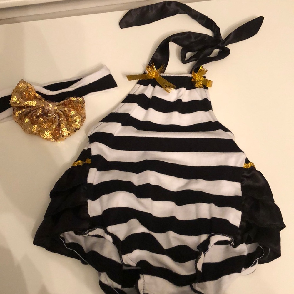 Jumpsuit with headband